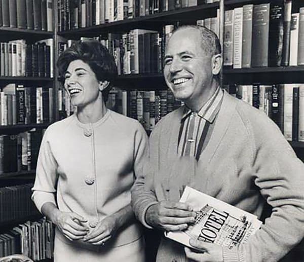 Артур Хейли и его жена Шейла
