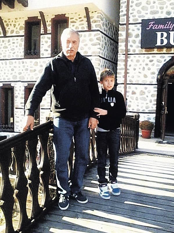 Бойко Гюров с сыном Стояном