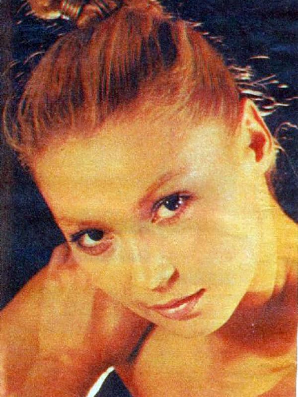 Лариса Белогурова в молодости