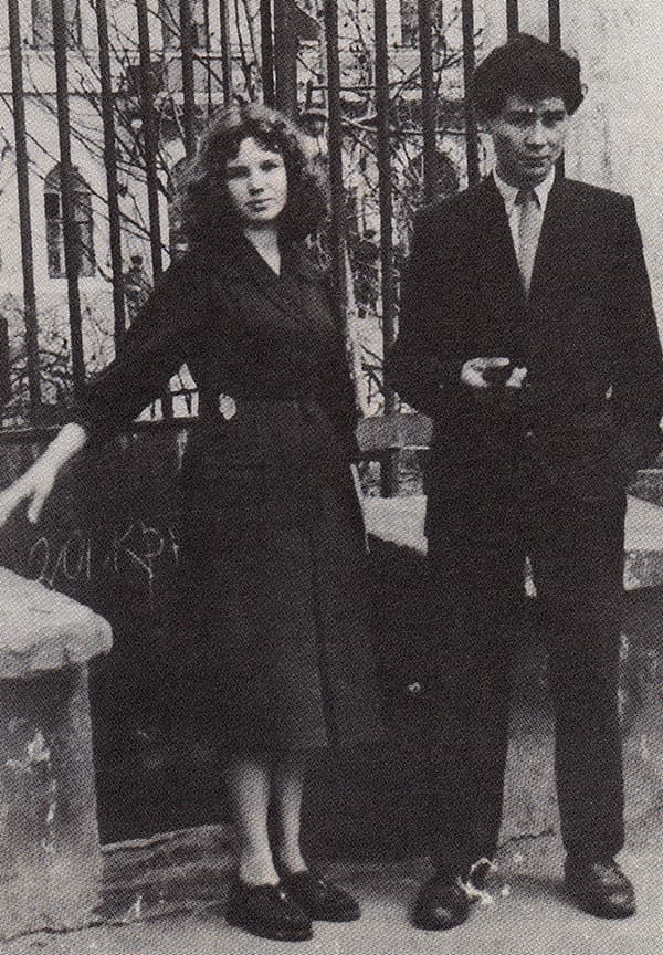Александр Вампилов и его первая жена Людмила Добрачева