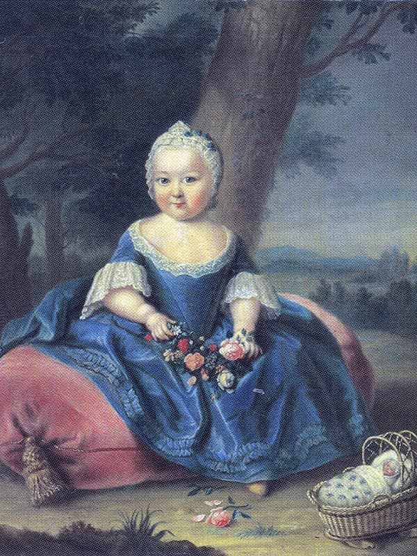 Мария Терезия в детсве