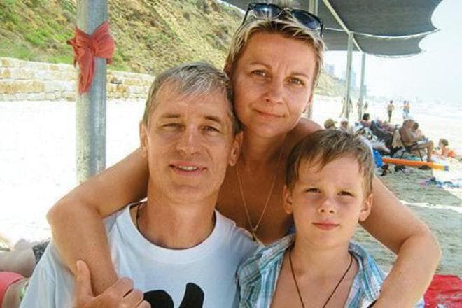 Сергей Варчук с семьёй