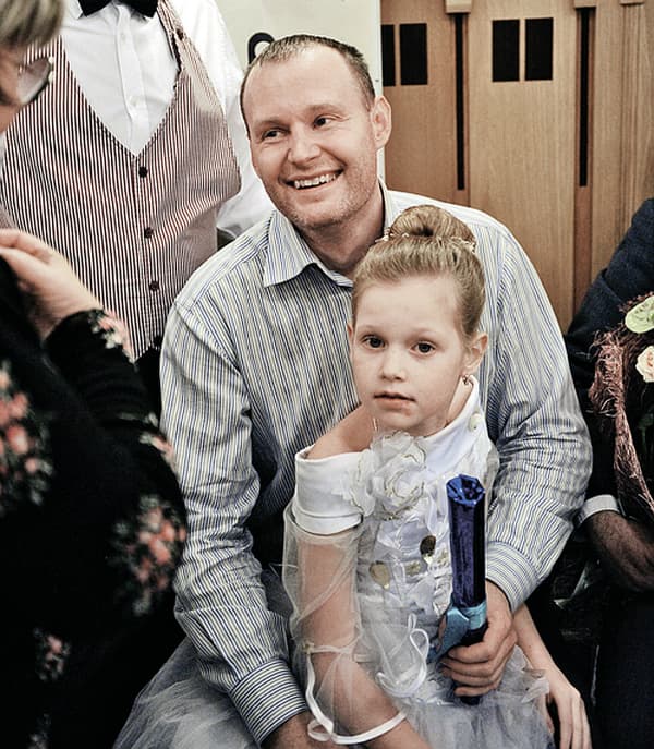 Андрей Караченцов с дочерью