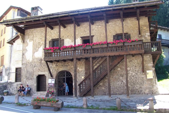 Дом в Пьеве-ди-Кодоре, где родился Тициан