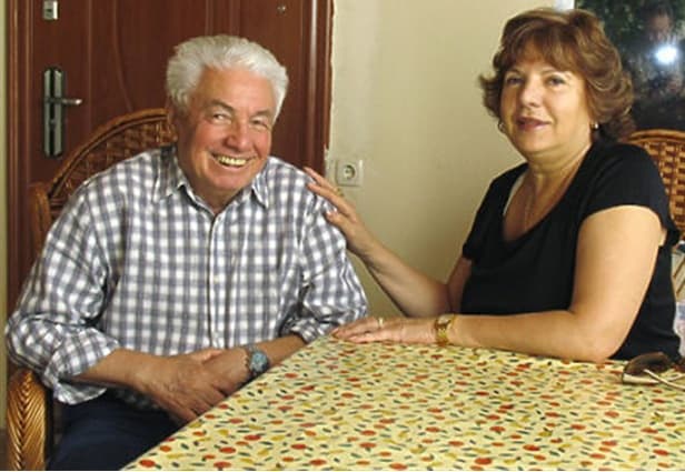 Владимир Войнович с третьей супругой Светланой