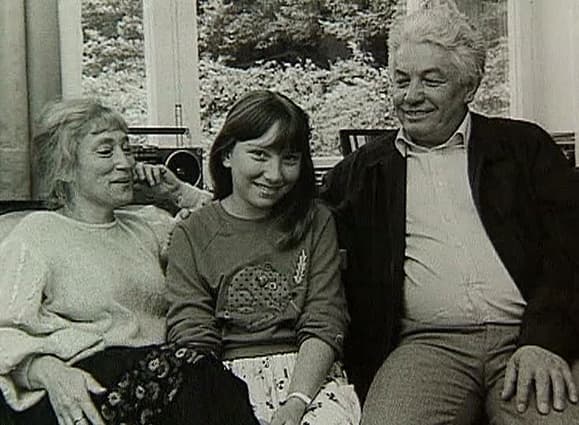 Владимир Войнович с женой Ириной и дочерью Олей