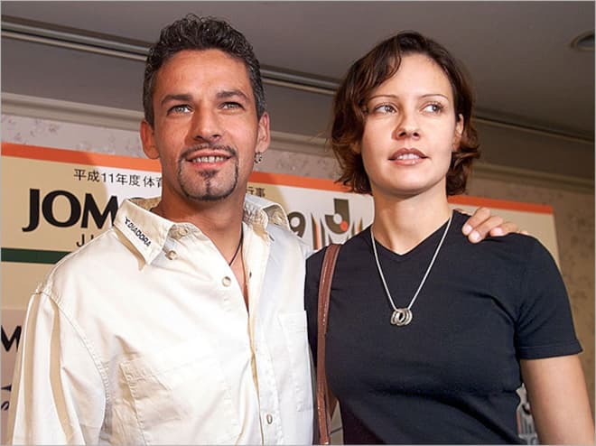 Роберто Баджо с женой