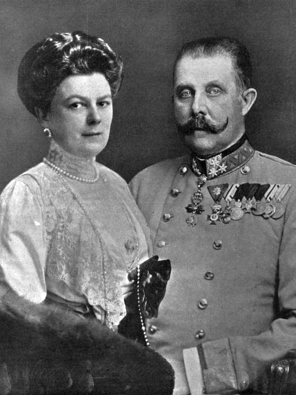 Франц Фердинанд и София Хотек