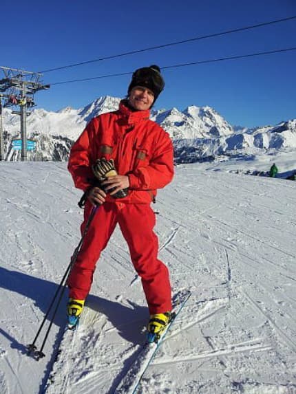 Артур Руденко на лыжах