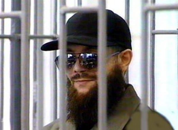 Салман Радуев в зале суда