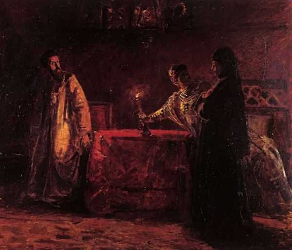 Царь Борис Годунов, Мария Годунова и Мария Нагая