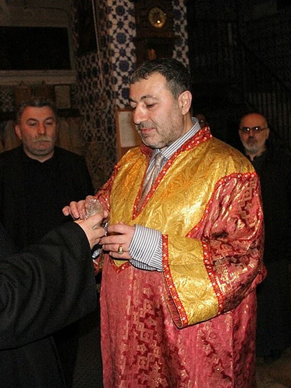 Михаил Хачатурян в церкви