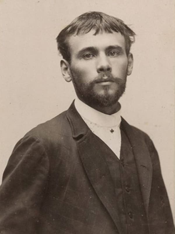 Густав Климт в молодости