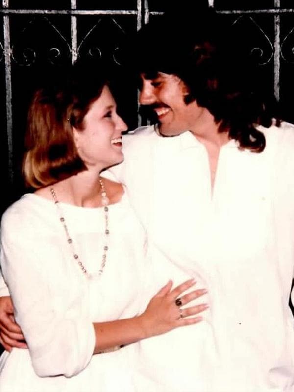 Рик Риордан и его жена Бекки