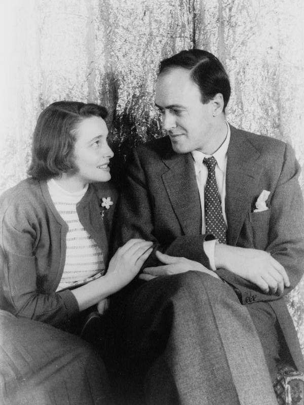 Роальд Даль и его жена Патриция Нил