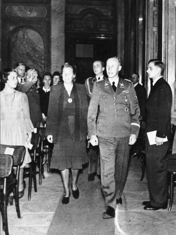 Рейнхард Гейдрих и его жена
