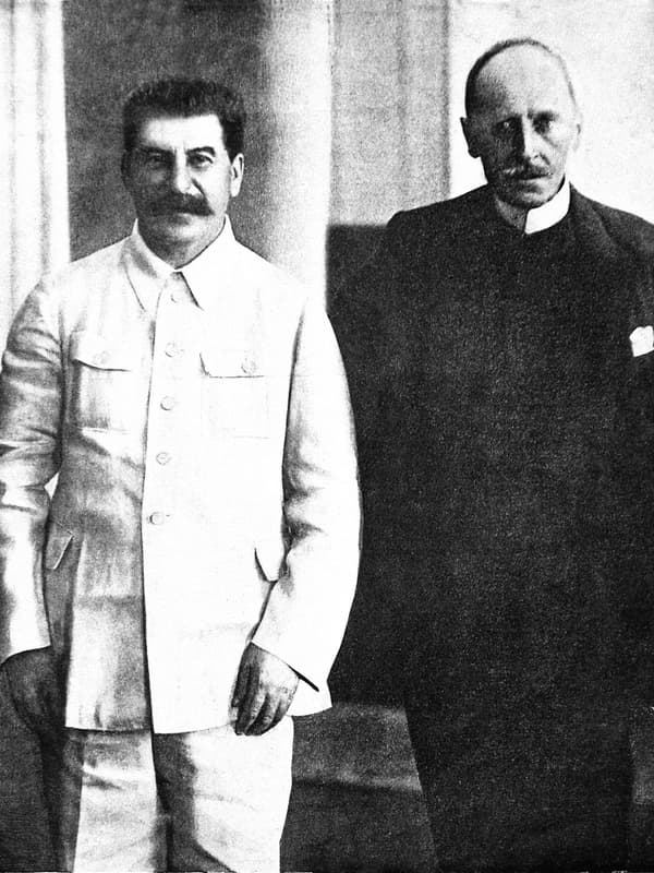 Иосиф Сталин и Ромен Роллан