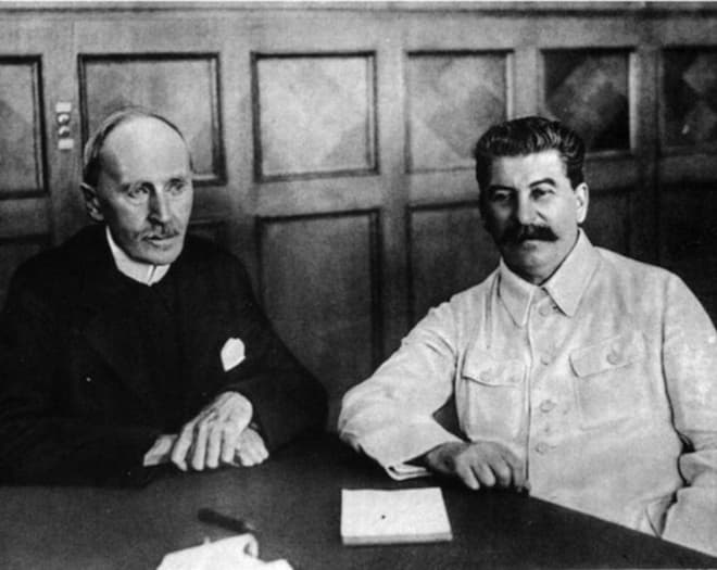 Ромен Роллан и Иосиф Сталин