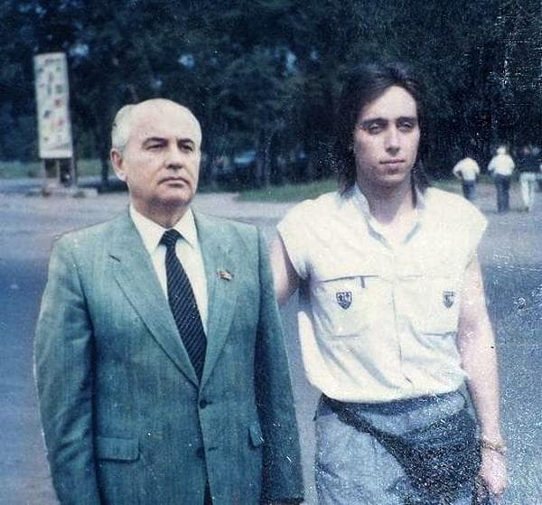 Олег Дивов и Михаил Горбачев
