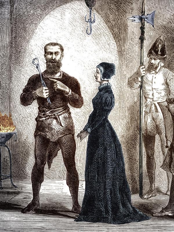Иоганн Кеплер и его мать Катарина Кеплер