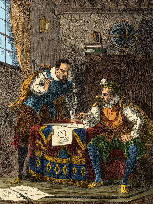 Тихо Браге и Иоганн Кеплер