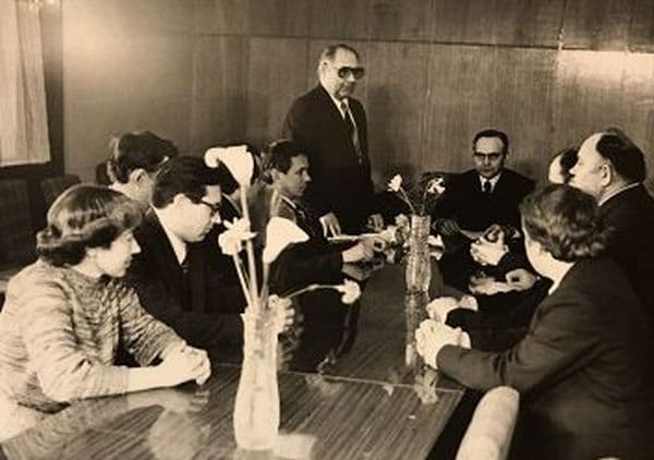 Николай Лемаев с коллегами