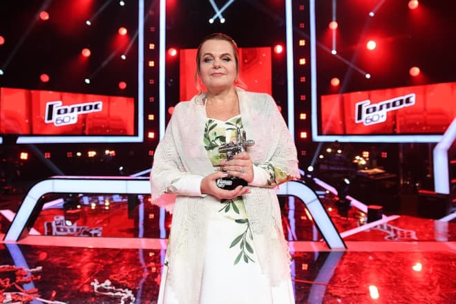 Победительница шоу «Голос. 60+» Лидия Музалева
