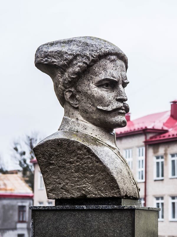 Памятник Василию Чапаеву в Гродно