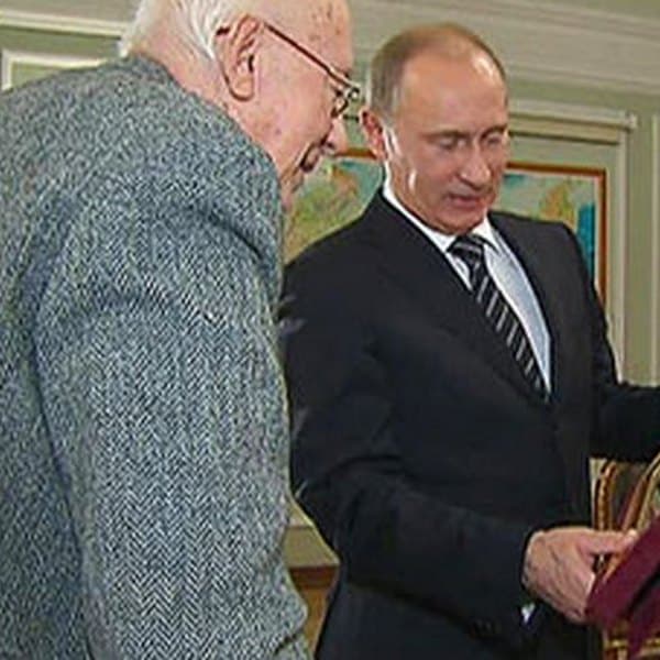 Рой Медведев и Владимир Путин