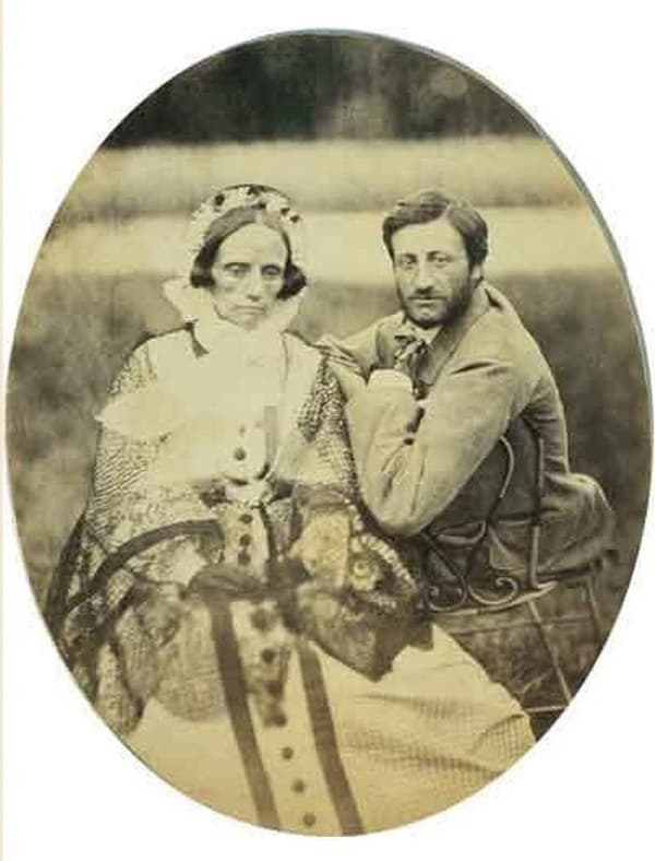 Мария Волконская с сыном Михаилом