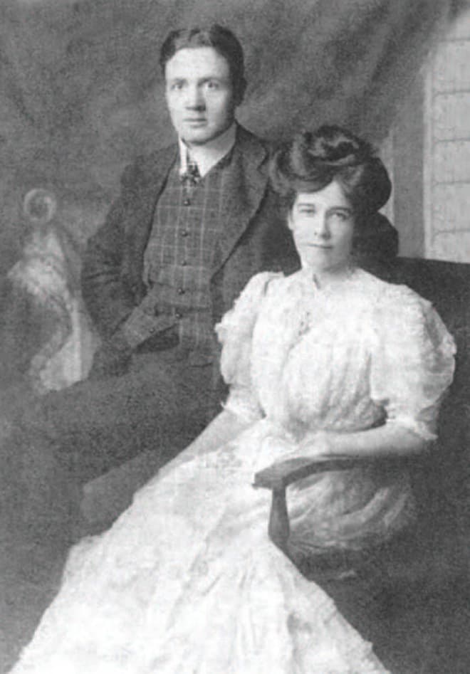 Рафаэль Сабатини и его первая жена Рут Диксон