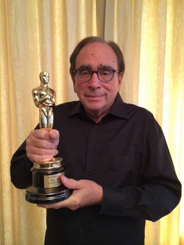 Роберт Стайн со статуэткой "Оскар"