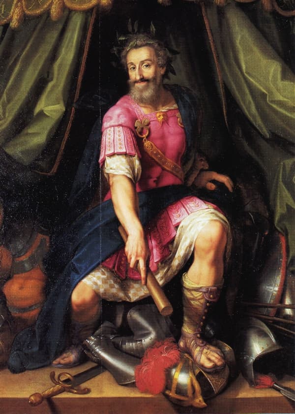 Портрет Генриха IV в образе бога Марса