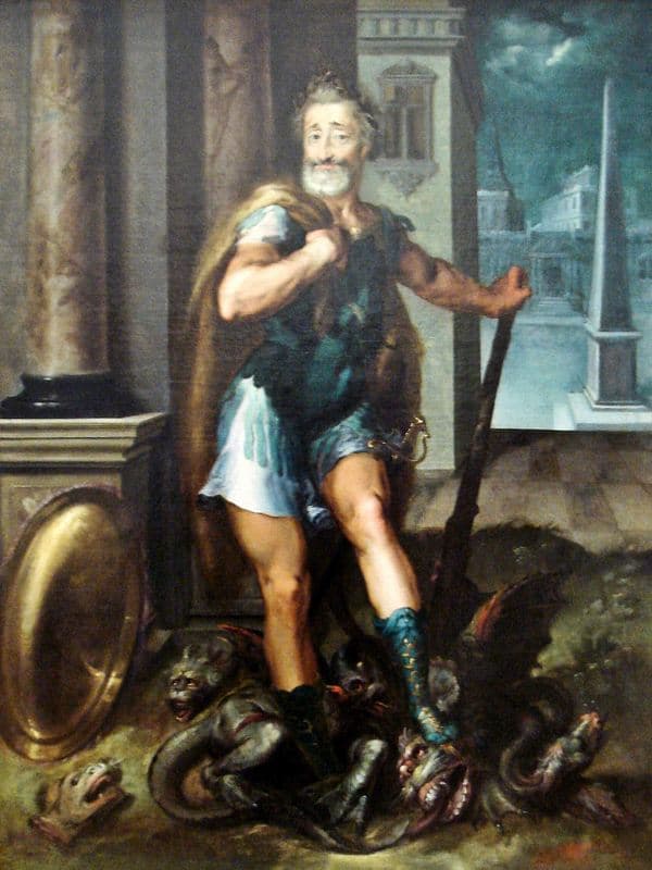 Портрет Генриха IV в образе Геракла
