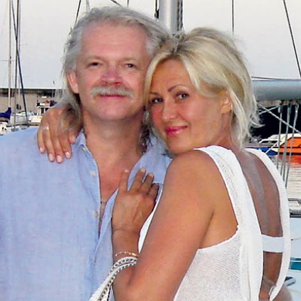 Сергей Скачков и его жена Альбина