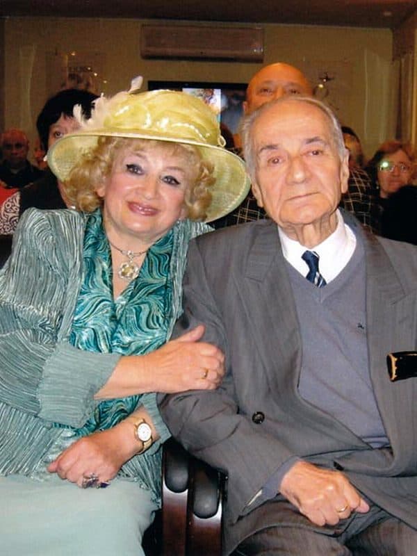 Анатолий Алексин и его жена Татьяна