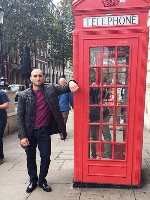 Адлан Амагов в Лондоне