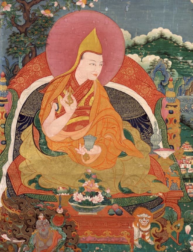 Нгаванг Лобсанг Гьяцо, Далай-лама V