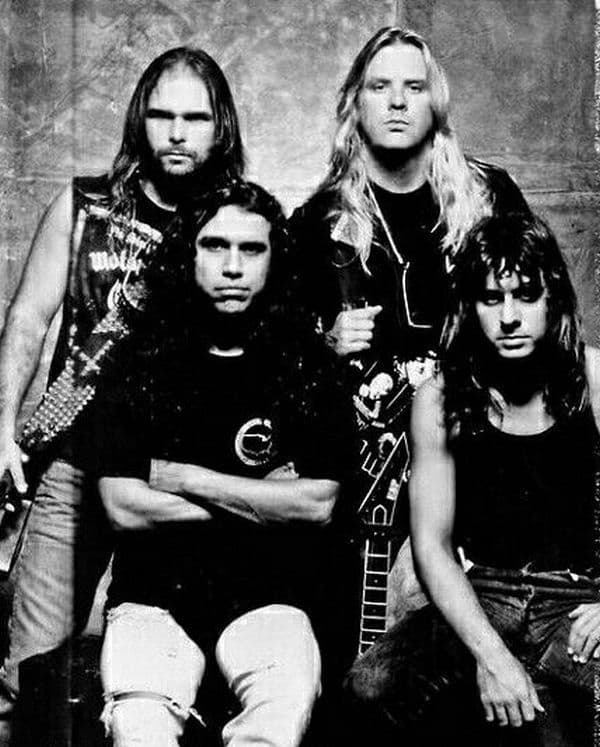 Группа Slayer в 1985 году