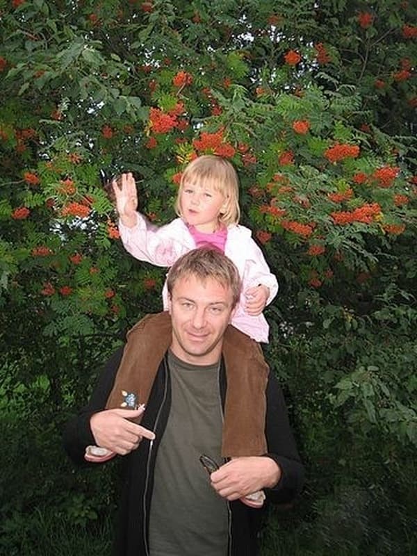 Ростислав Бершауэр с дочерью