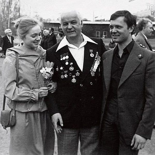 Марина Яковлева,Станислав Ростоцкий и Андрей Ростоцкий