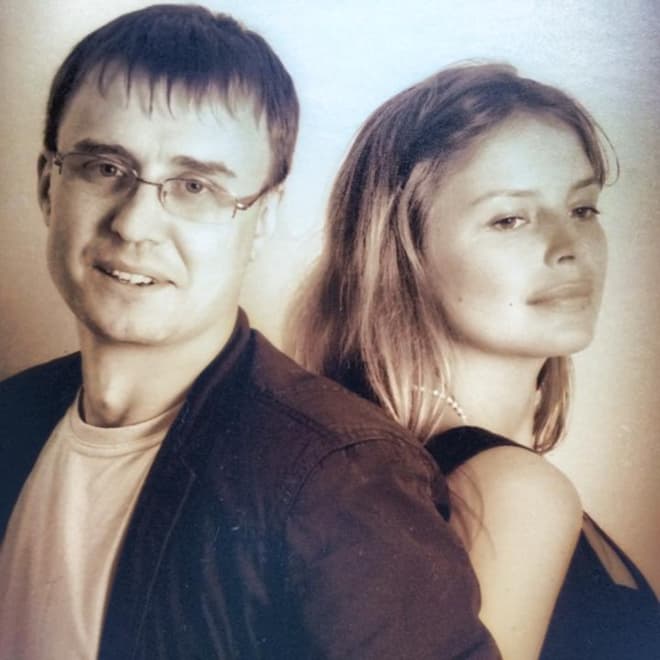 Анна Табанина и ее муж Дмитрий Кудин