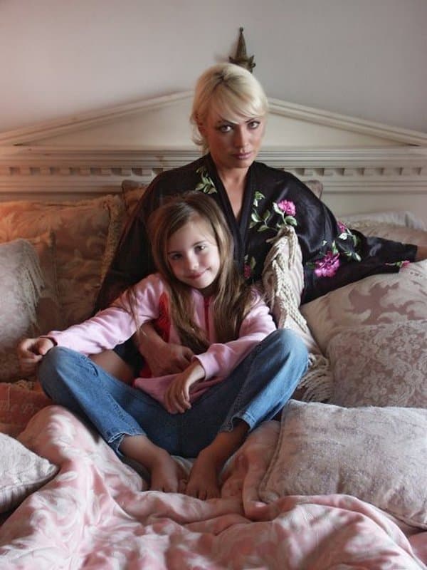 Наталья Лапина с дочерью