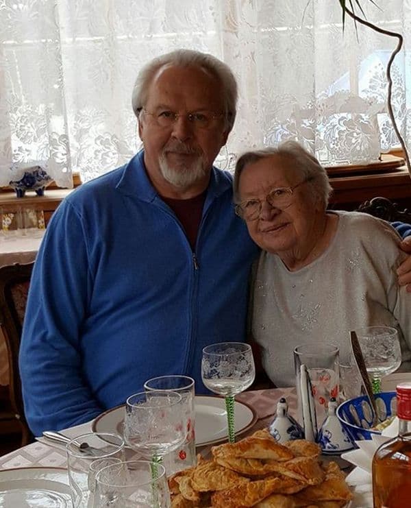 Павел Гусев и его мама