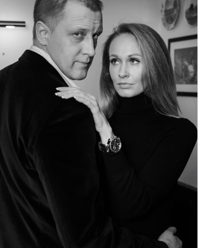 Сергей Горобченко и жена Полина Невзорова