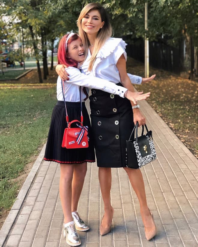 Белла Потемкина и дочь