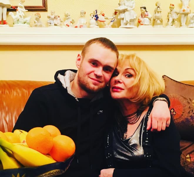 Ирина Цывина с сыном