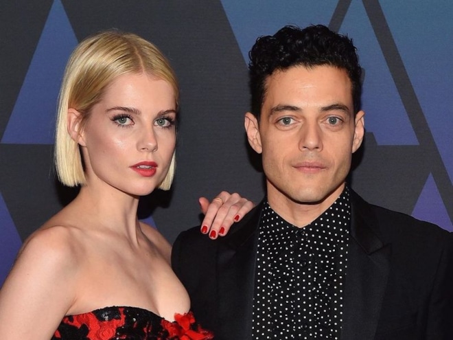 Рами Малек и Люси Бойнтон