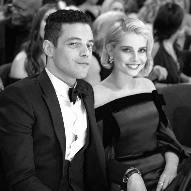 Рами Малек и Люси Бойнтон