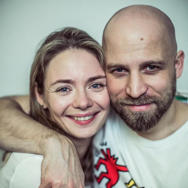 Карина Разумовская и ее муж Егор Бурдин